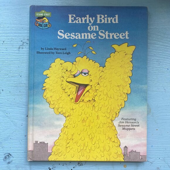 Vintage The Sesame Street Book Early Bird - Picture 1 of 10